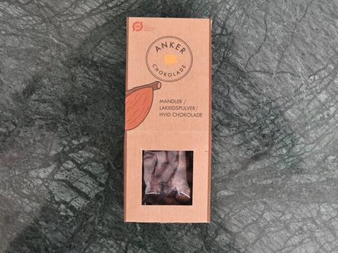 ØKO - Ankers Mandler, Lakrids, 105gr