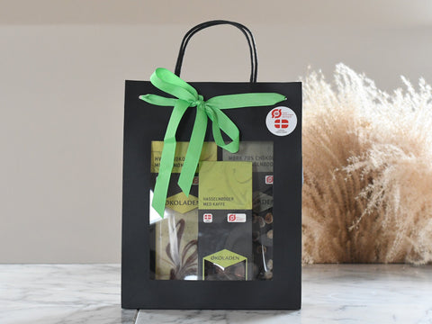 Gavepose Økoladen grøn