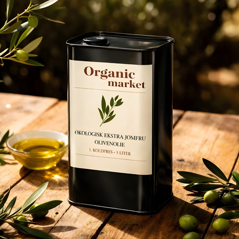 Økologisk olivenolie, 3L