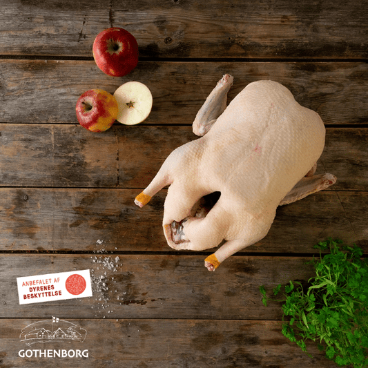 Økologisk Juleand | Hvid Landand: 3,2-3,4kg